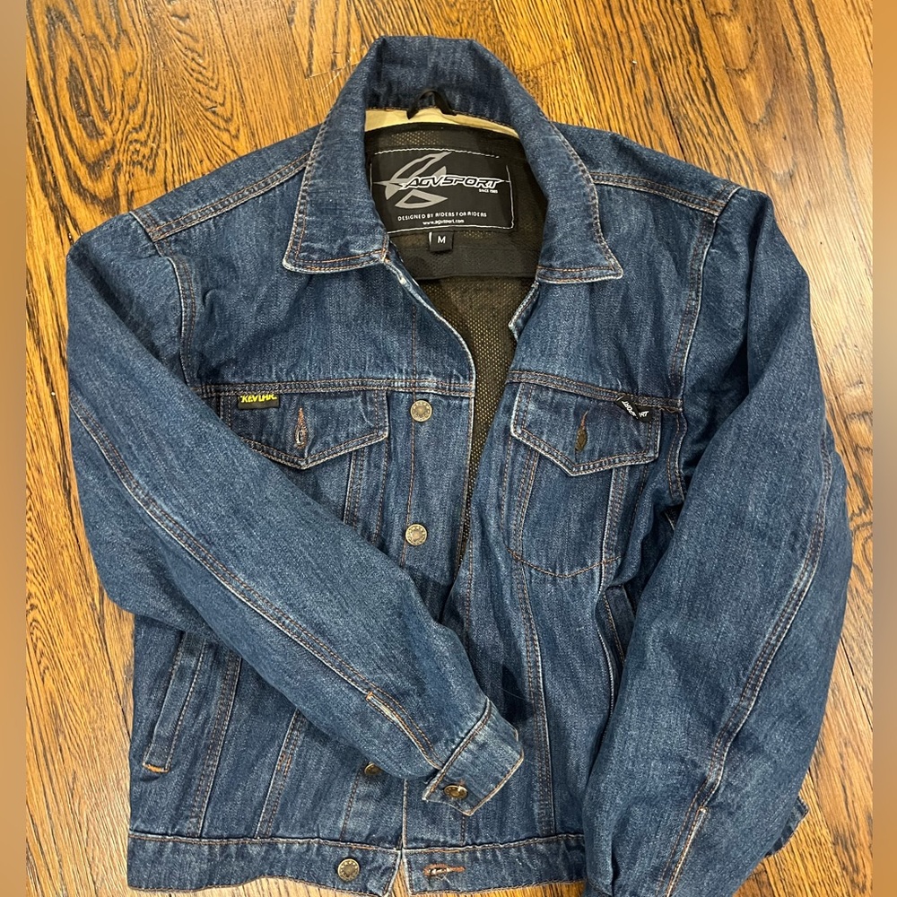 AGVSPORT M - Women’s Motocycle Denim Jacket (Medium)